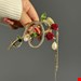 گیره چفتی رز قرمز