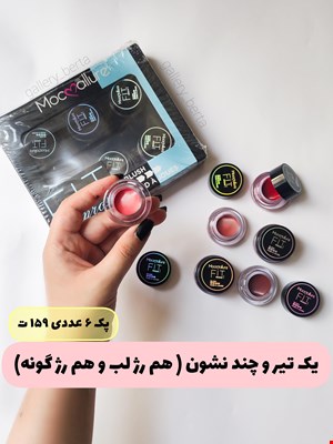پک رژلب پلتی ۶ عددی fit me