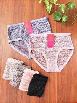 شورت گیپوری رزی سایز L/36-40