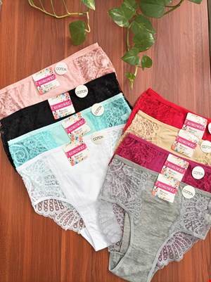 شورت نخی فانتزی بغل گیپور دیانا سایز xl/xxl/xxxl