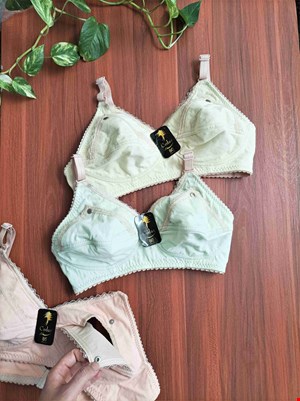 سوتین شیردهی نخ پنبه دکمه دار