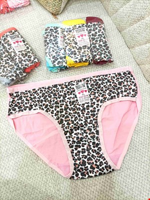 پک شورت نخی زنانه طرح پلنگی سایز Xl