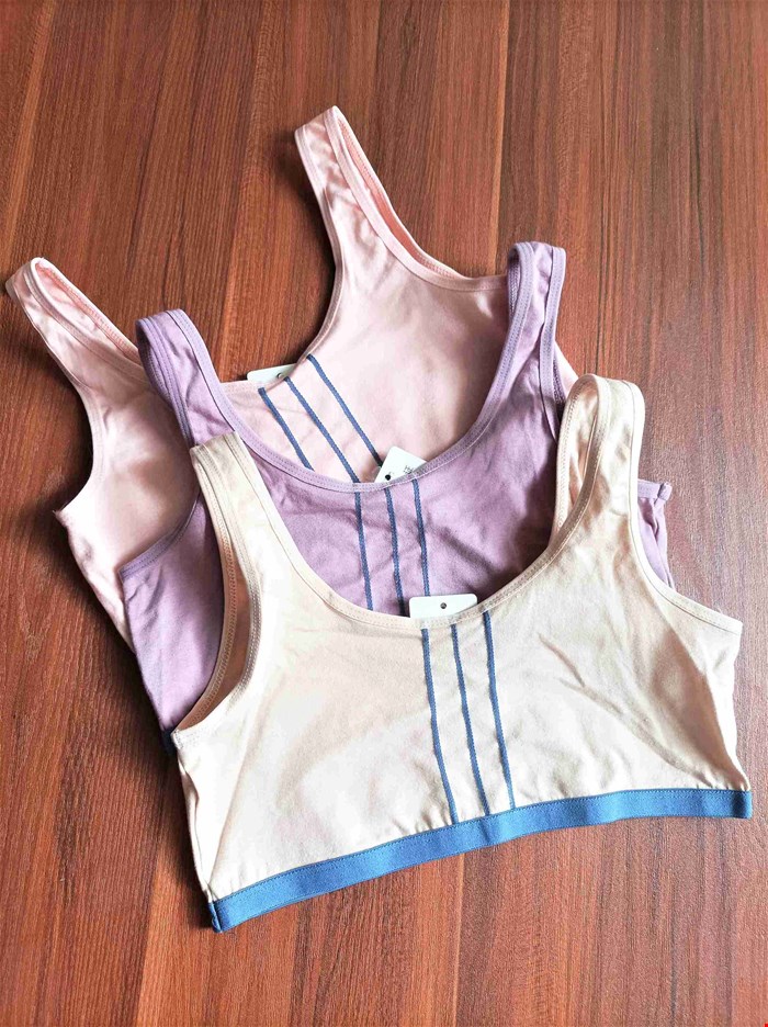 نیم تنه دخترانه بدون کاپ 3 خط